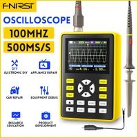FNIRSI 5012H Portable Digital Oscilloscope Meter 500MS/s Sampling Rate 100MHz Analog Bandwidth Support Waveform Storage