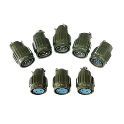 Y2M-2TJ/2TK/3/4/5/7/10/14/16 Pins Aviation Military Circular Connector YP21 Series, 1 Pc