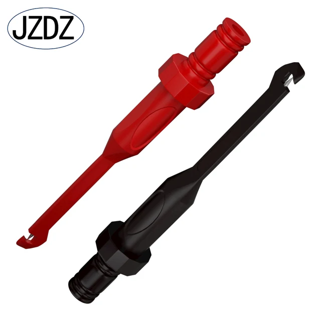 JZDZ Zacisk sondy testowej Nieniszczący przekłuwający przewód tylne szpilki sondy 4MM Jack Narzędzie do testowania przebicia J.30057