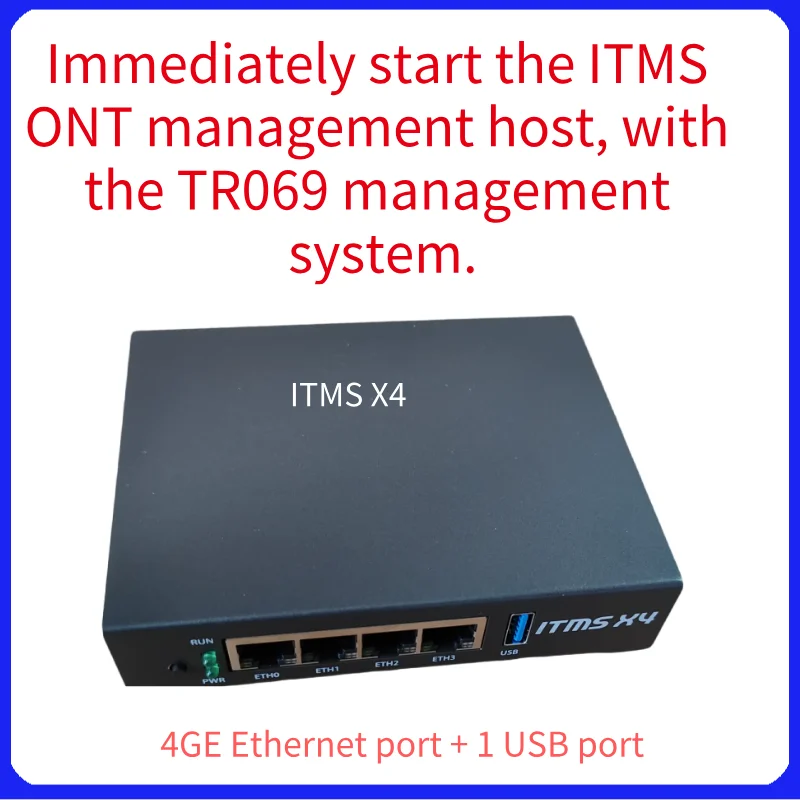 

ITMS ONT remote management can issue configurations and supports TR069 mobile cloud platform for managing OLT