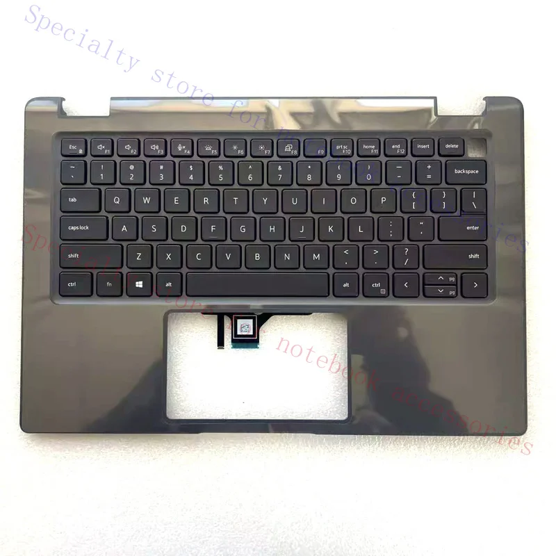 New Palmrest Upper Case US Backlit Keyboard For Dell Latitude 3440 E3440 0R2DCD