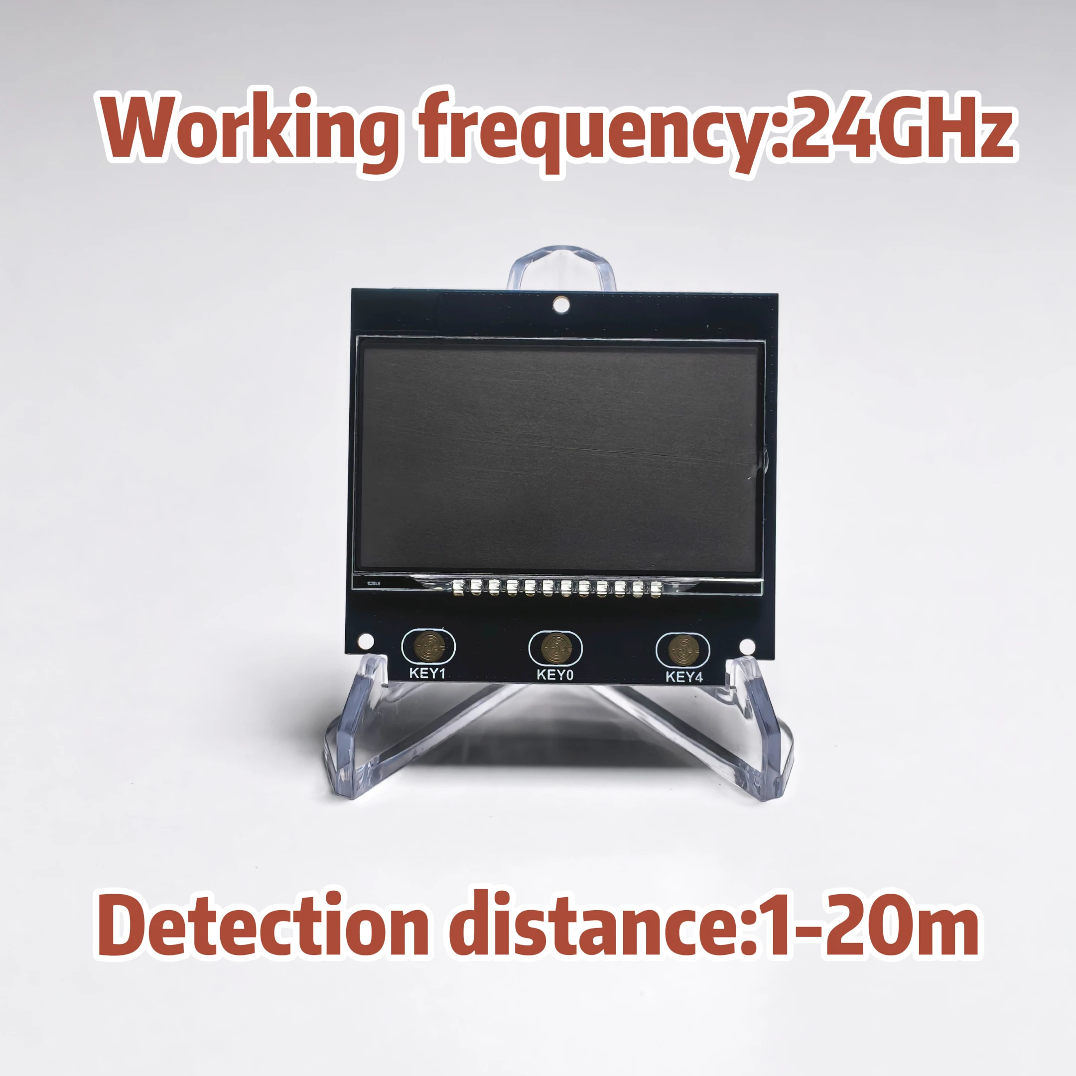 Handheld 24GHz Radar Speed Gun for Baseball Tennis Training 40-240KPH