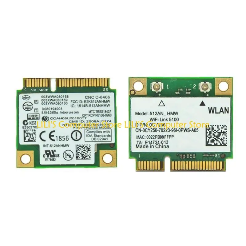 A52B Adapter for 5100AGN 512AN Desktop Computer Wireless DUAL-BAND 2.4/5GHz