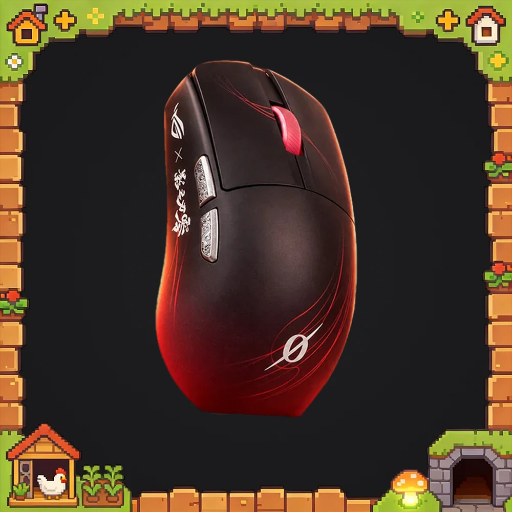 ROG x Phantom Blade Zero Collab Dragon Scale 2Ace Gaming Mouse Tri-Mode Wireless AimPoint Pro SpeedNova 8K 42000DPI Esport Mouse