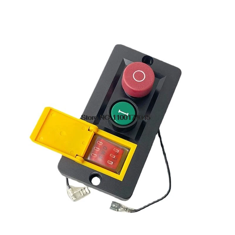 Botón pulsador YCZ6 y interruptor electromagnético de parada de emergencia ON-OFF con interruptores basculantes 400V 50/60Hz monofásico/trío