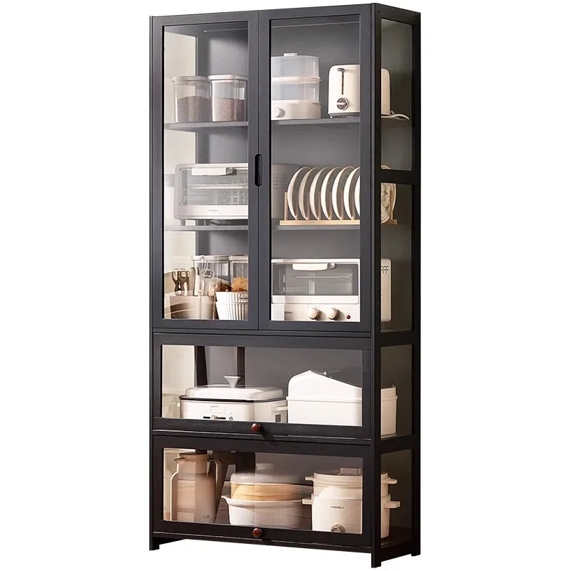 

Household kitchen side cabinet tea cabinet living room wall storage