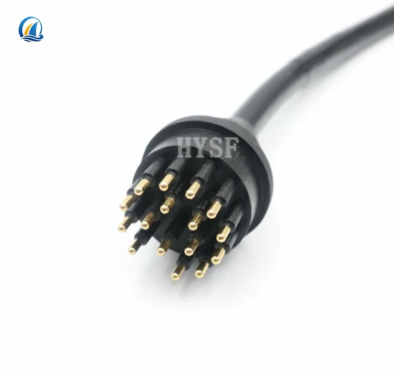 waterproof ethernet watertight underwater rov cable wire joint pluggable submarine ip69k robot marine bulkhead subsea connector