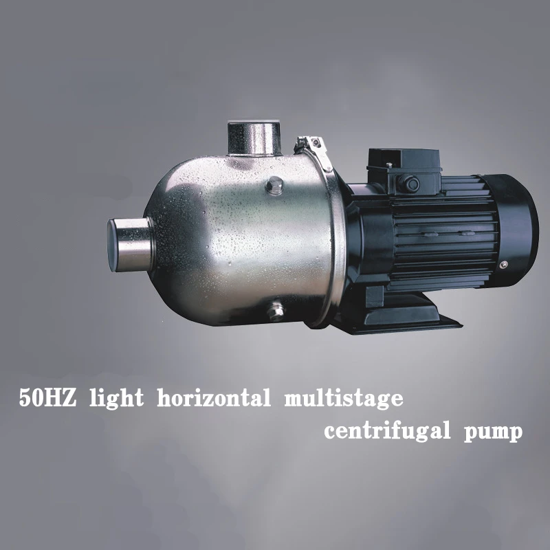 horizontal light type stainless steel high pressure centrifugal multistage water pump