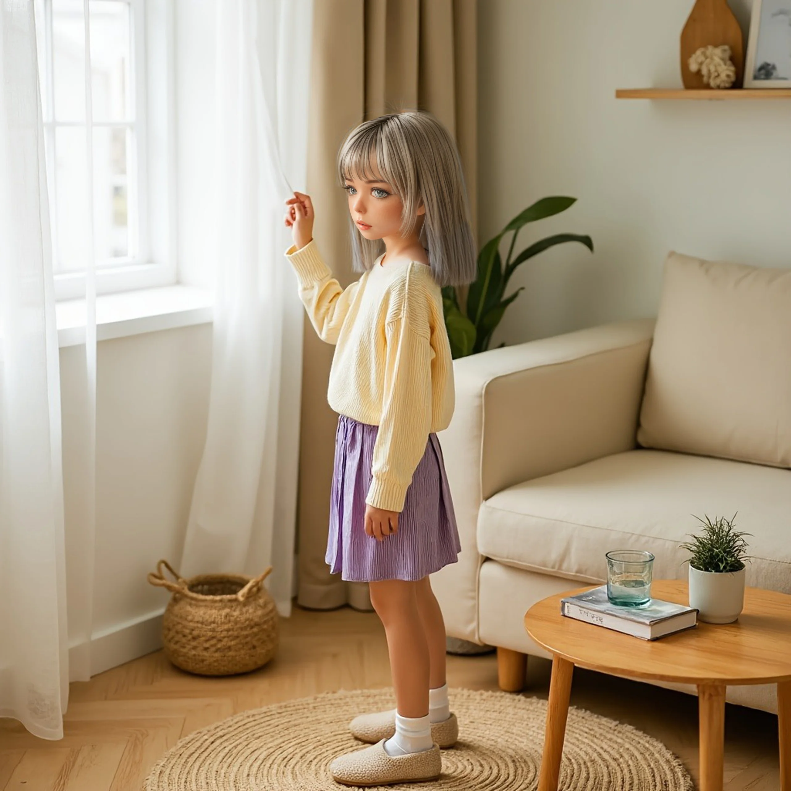 دمية أنيمي على طراز الحرم الجامعي 103 سم مع ذيل حصان مزدوج، شخصية جسم ناعمة قابلة للوضع من مادة TPE، ديكور منزلي قابل للجمع، شيب محلي للبائع