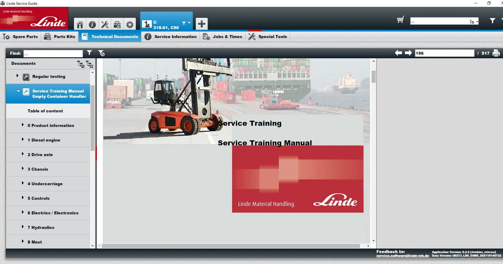 2024 hot sell !! Newest 2021.10 Linde Service Guide LSG 5.2.2 update U0213 [10.2021] or U019 [12.2019]+Expire Patch+ Free Instal