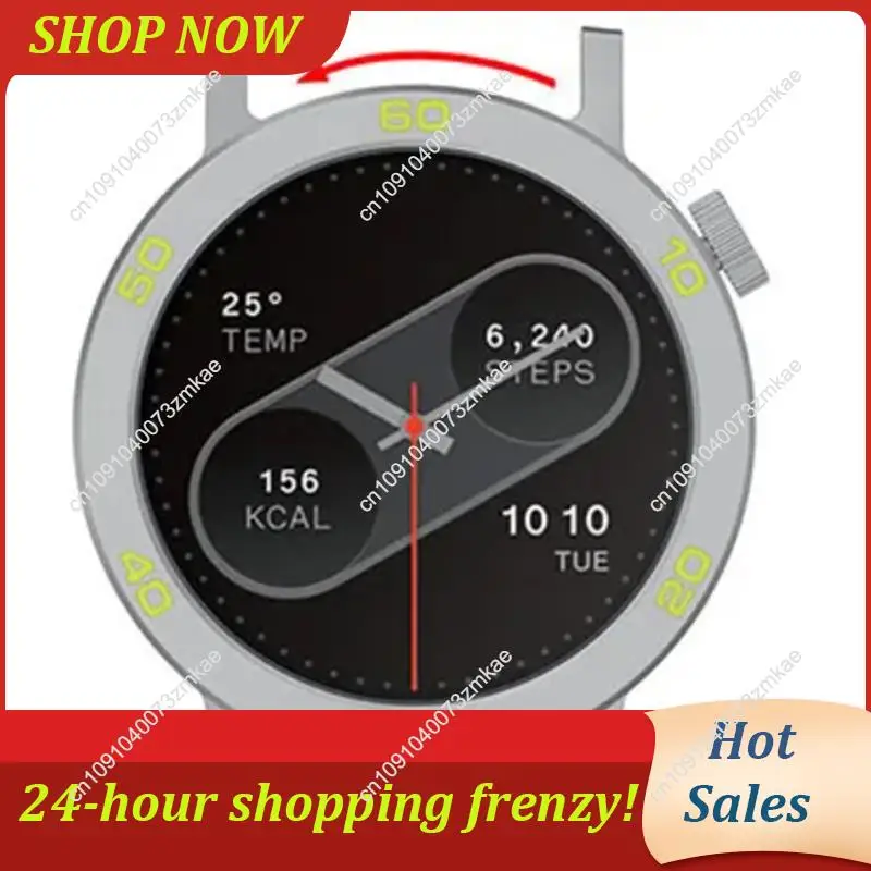 Daily Sale Metal Bezel Ring Metal Protector Watch Case Strap Cover Tempered Glass Film Watch Bezel Shell For CMF By Watch Pro 2