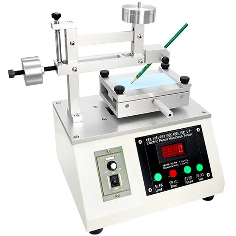 Electric Pencil Hardness Tester Automatic Coating Hardness Scratch Test Machine for Paint Varnish Surface Hardness Testing