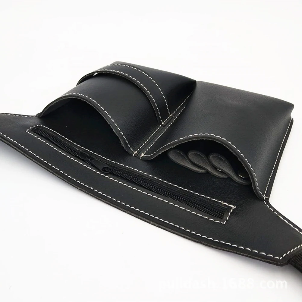 

Premium Pu Case For Barber Tools Pocket Design Waist Pouch Hairdressing Bag Storage Organizer Durable Easy Carry Portable