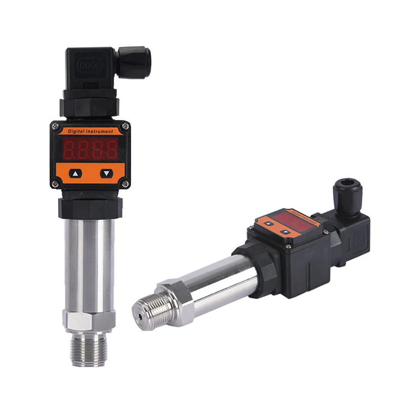 4-20ma Water air Oil Pressure Transducer with LED Display 0-1000bar Hesman Diffusion Silicon Absolute Pressure Transmitter