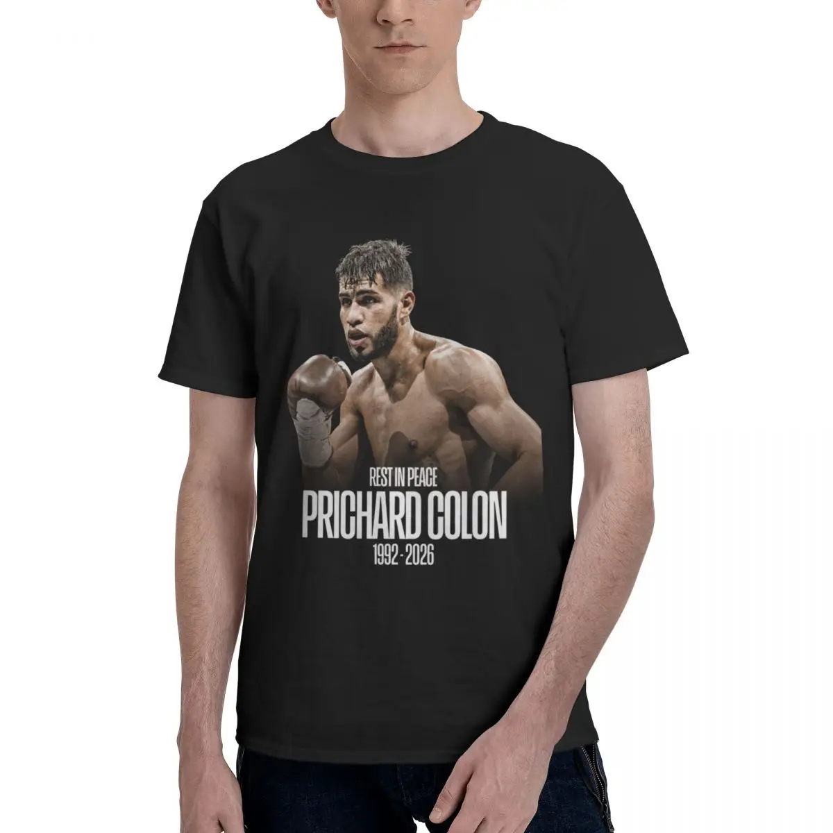 Prichard Colon Rest In Peace RIP Fans Support T Shirts Graphic Y2K Pops Crewneck Men Women T-Shirt Clothing
