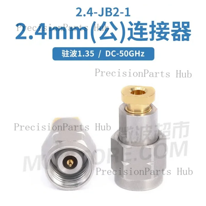 

2.4mm (male) Connector, Compatible with Cable 086 Series,,DC-50GHz,2.4-JB2-1