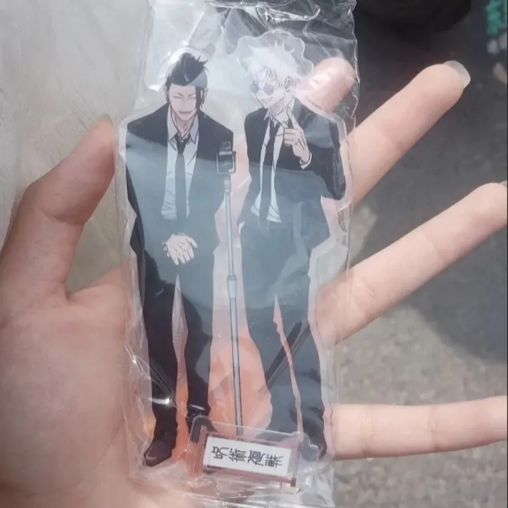 New Jujutsu Kaisen Acrylic Stand Figure Geto Suguru Satoru Gojo Anime Peripheral Arrangement Children\'s Room Desktop Ornament