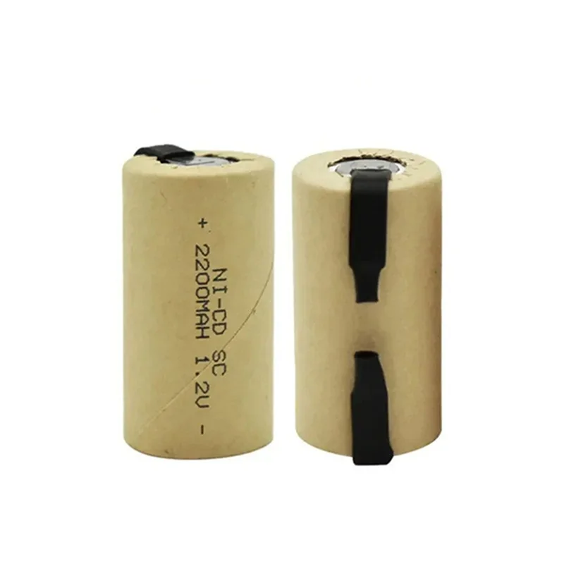 2200mAh NI-CD 1.2V Nickel-cadmium Rechargeable Battery for Power Tools Toys Shavers Battery