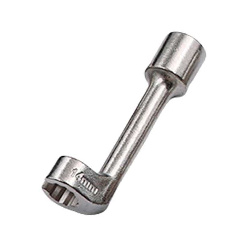 

652F Professional Precise Engineered Diesels Injector Fuels Line Wrench Spanner 12mm to 19mm Suitable for Car Maintenance