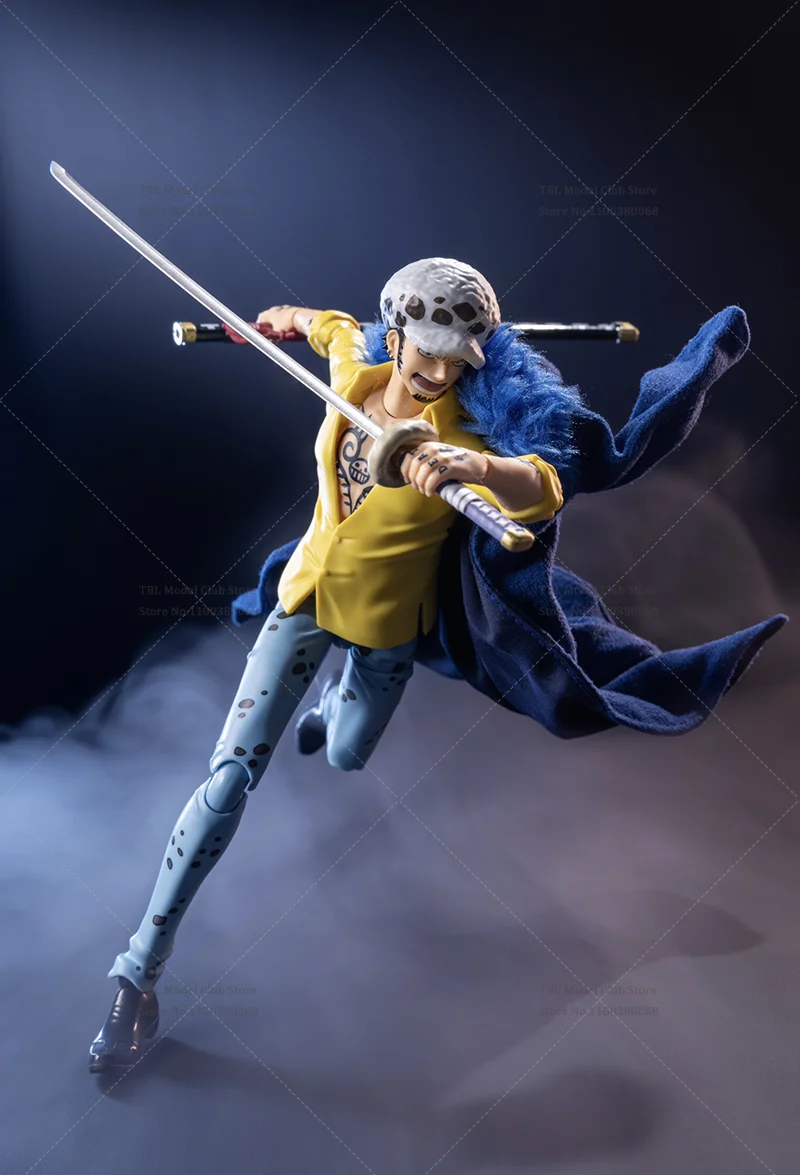 1/12 مقياس الملابس الذكور معطف بلي قطعة واحدة ترافالغار د. قانون المياه انمي ياباني ل SHF 6 بوصة عمل الشكل الجندي المشهد