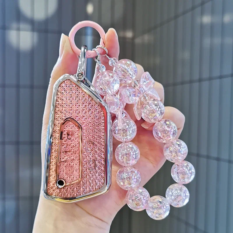 

Подходит для Volkswagen Viloran Keycase 2024, новый Viloran Keycover, брелок для ключей, автомобильный специальный чехол для ключей с пряжкой, высокий класс