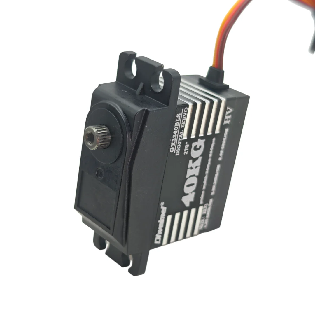 Atuador elétrico servo motor de copo oco de 40 kg e 270 graus adequado para carros de esteira rolante RC 1/8 e 1/10 e braços robóticos-DLweimei