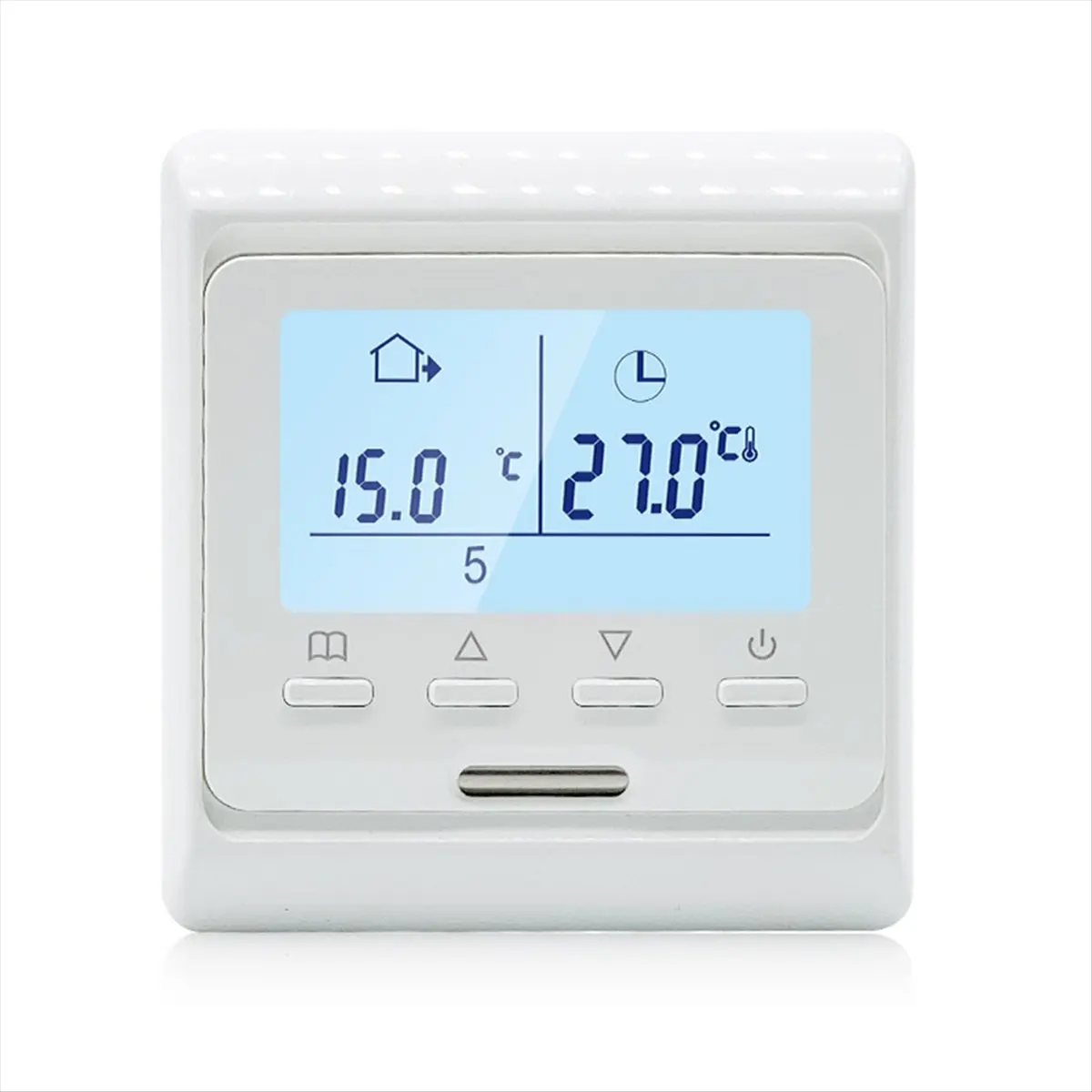 COFA WIFI Underfloor Heating Thermostat with LCD Screen,Compatible with 220V Electric, Water, Efficient Temperature Control,A