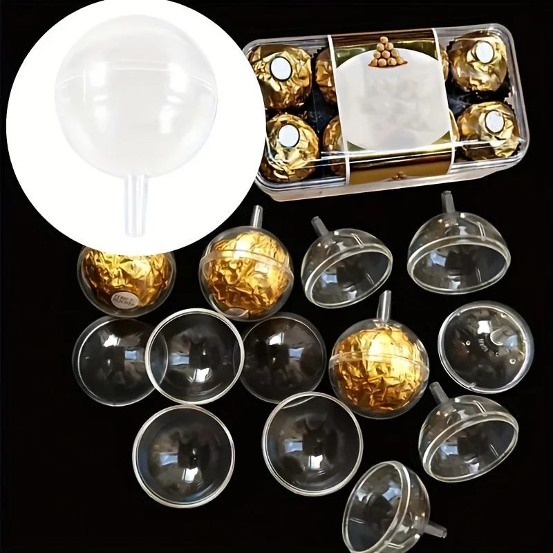 Bamboo Stick Flower Shop Floral Materials and Supplies Package, DIY Chocolate Flower Bouquet Packaging Ball