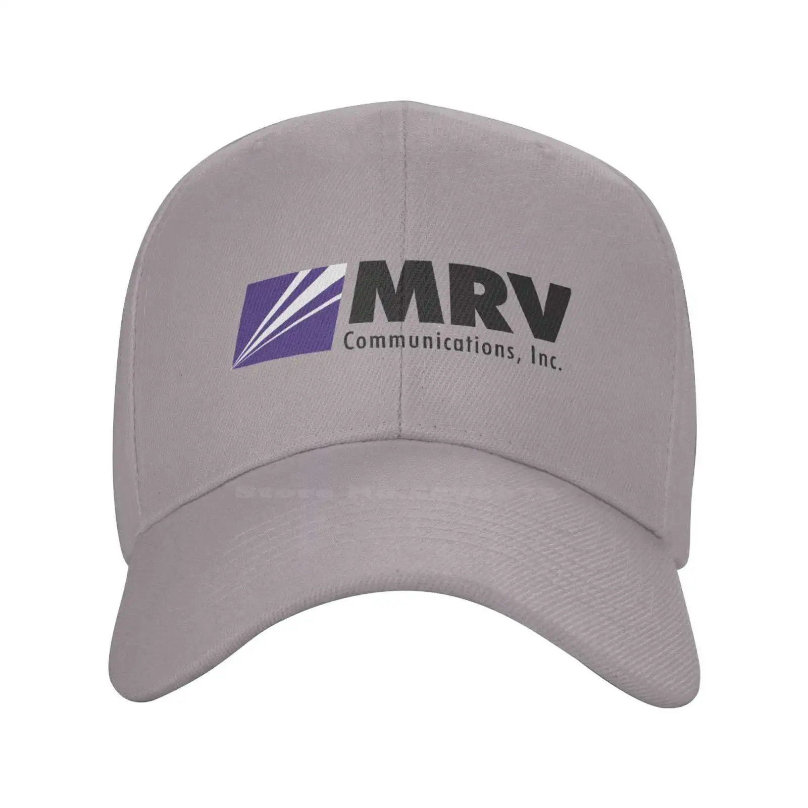 MRV Communications Logo Fashion quality Denim cap Knitted hat Baseball cap