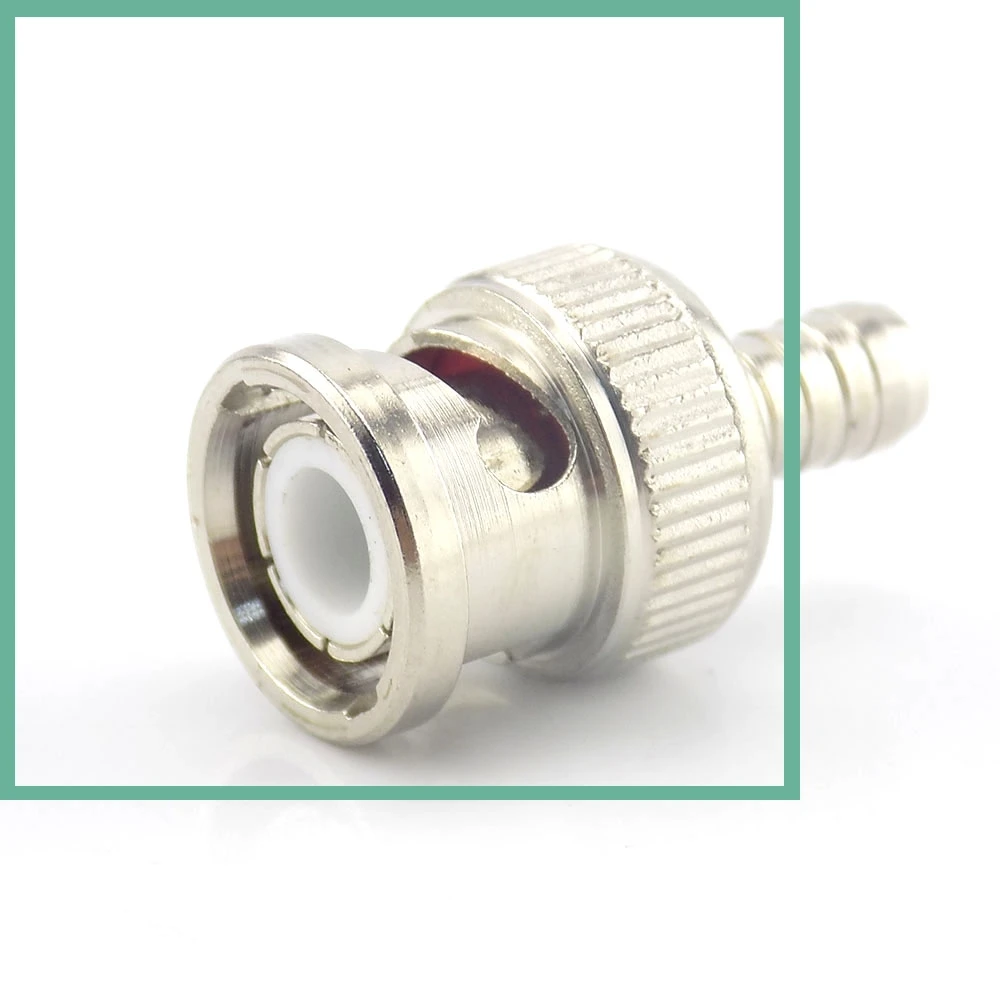 10pcs Male BNC Connector 3 in 1 Crimp  to Coaxial RG59 Cable bnc connector for cctv/ip camera/video camaras espias E3