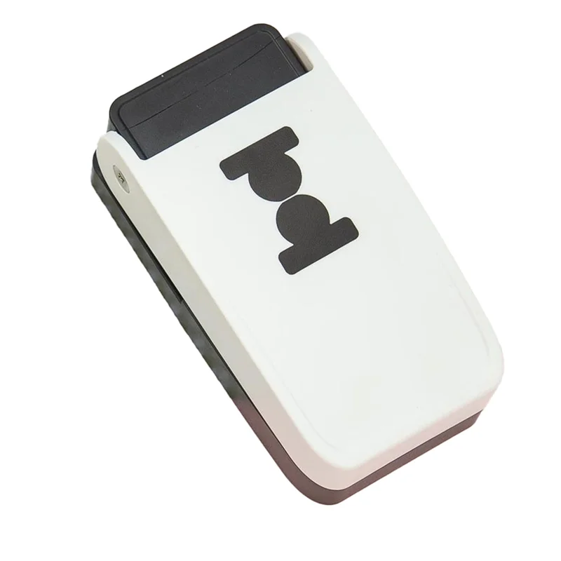 Top-Round Tab Punch Handheld Folder Punch Loose Leaf Separator Label Punch Craft Paper Punch Cutter Puncher