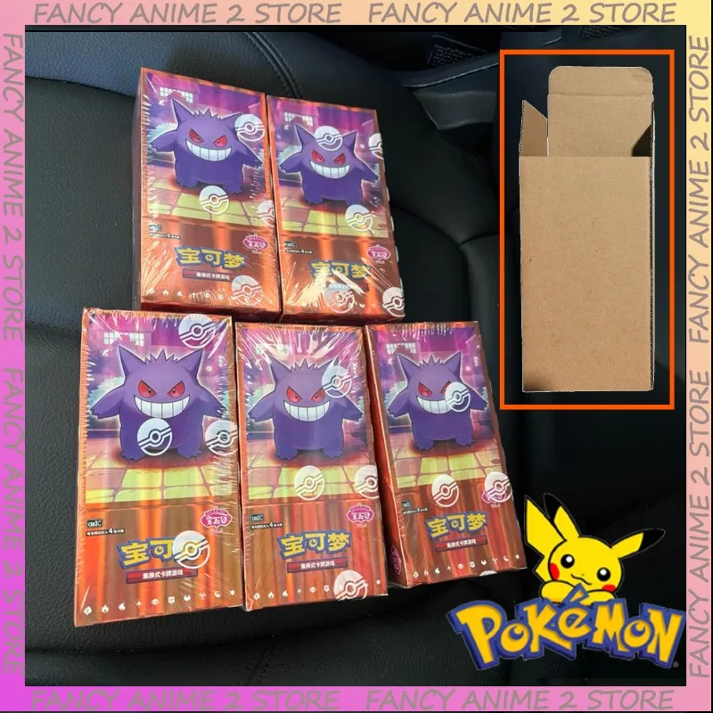 

New Hot Genuine Pokemon Gem Pack Vol.3 Edition Cards Anime Pokemon PTCG Trading Gem Bags Chinese Collected Game Cards Good Gifts
