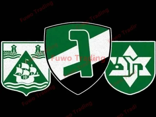 High-quality Waterproof Sticker Mhfc Haifa Green Israel Car and Motorcycle Stickers Waterproof and Sunscreen Car Decor