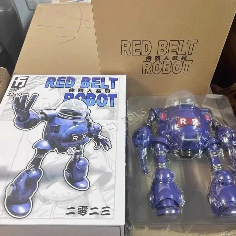 【In Stock】Dragon Ball FJ Model ZJ-01 Red Belt Robot 32cm Red Ribbon Army Alloy Mech Compatible With SHF Figures Desktop Gift