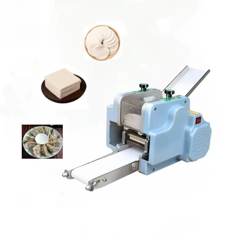 220V/110V Min Desktop Mini Dumpling Wrapper Machine Automatic Momos Siomai Dumpling Wrapper Making Machine