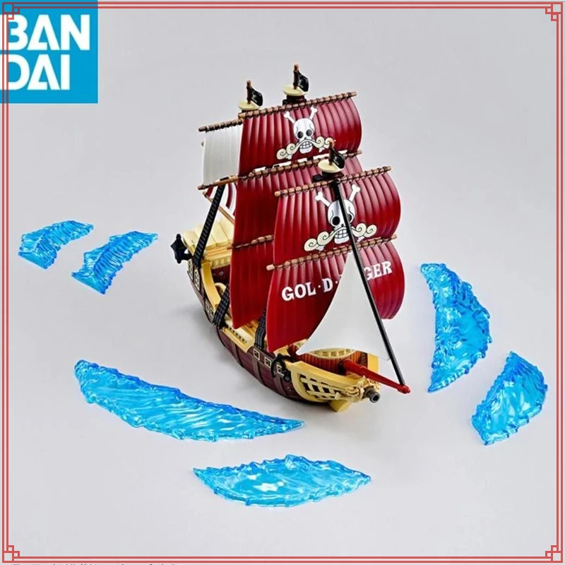 

В наличии оригинальная Bandai Banpresto One Piece Gol.D.Roger Oro Jackson, модель персонажа из ПВХ, коллекция игрушек в подарок