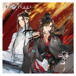 Mo Dao Zu Shi Grandmaster of Demonic Cultivation MDZS Wuxian Wangji Acrylic Music BL Stand Model Colored Paper Badge Brooch Pins