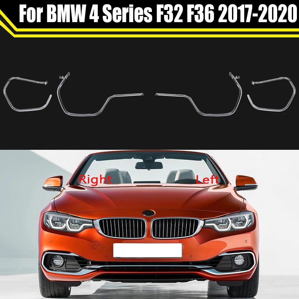 For BMW 4 Series F32 F36 2017-2020 High DRL Headlight Light Guide Strip Daytime Running Light Tube Daily Head Lamp Emitting Tube