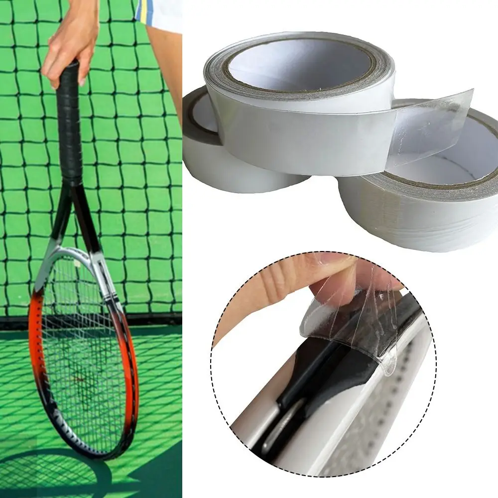 

TPU Transparent Anti-collision Scratch Prevention Reduce Impact And Friction Paddle Protection Tape Tennis Racket Head Sticker