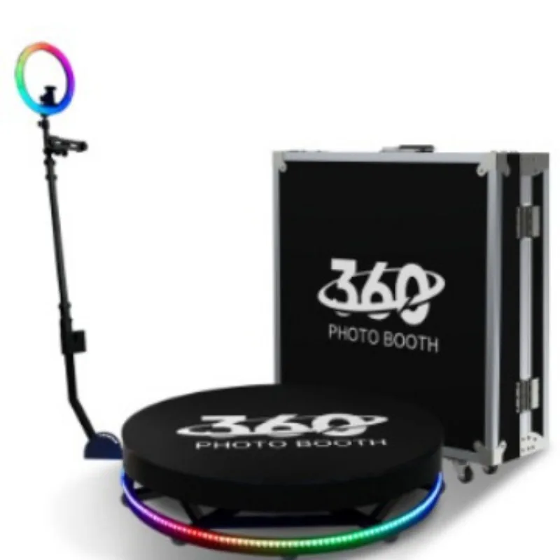 

Live surround shooting station 360 degree ring photo booth 360Photobooth