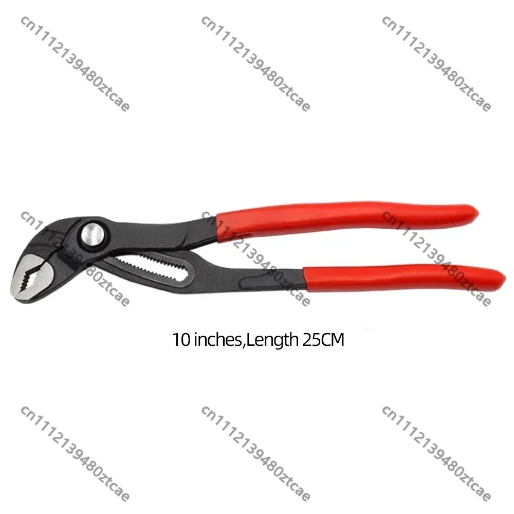 7/10/12 Inch Multifunctional Crocodile Mouth Water Pump Pliers, Large Opening Universal Pipe Clamp, Household DIY  Hand Tool