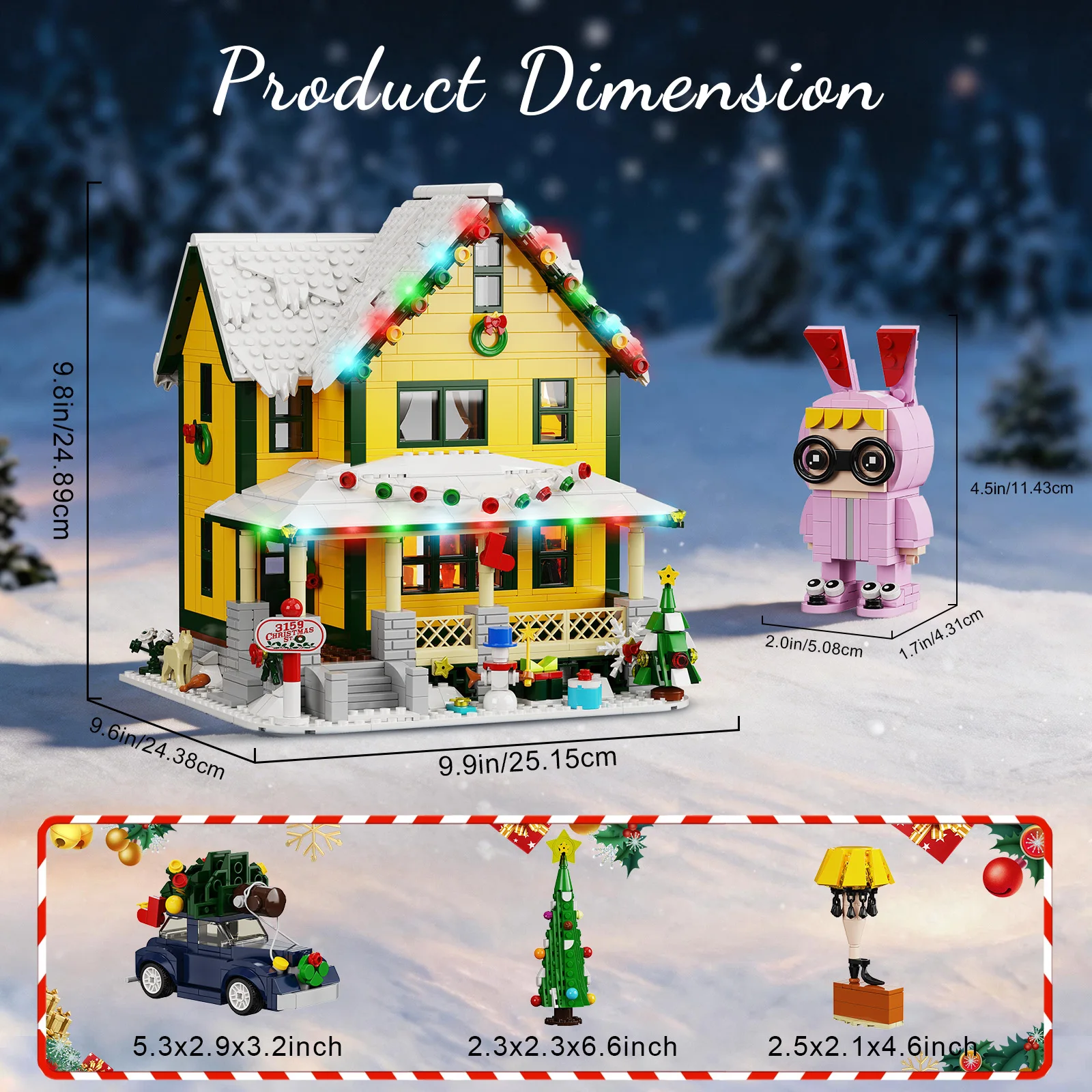 Christmas Story House Building Set — product detail 3