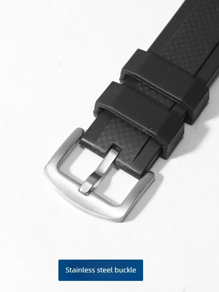 Resin Rubber Strap For Casio EDIFICE 5142 EQW-A1000 EQW-A1100 EQW-M1100 Watch Strap Convex 13mm Silicone Waterproof Watchband view 6