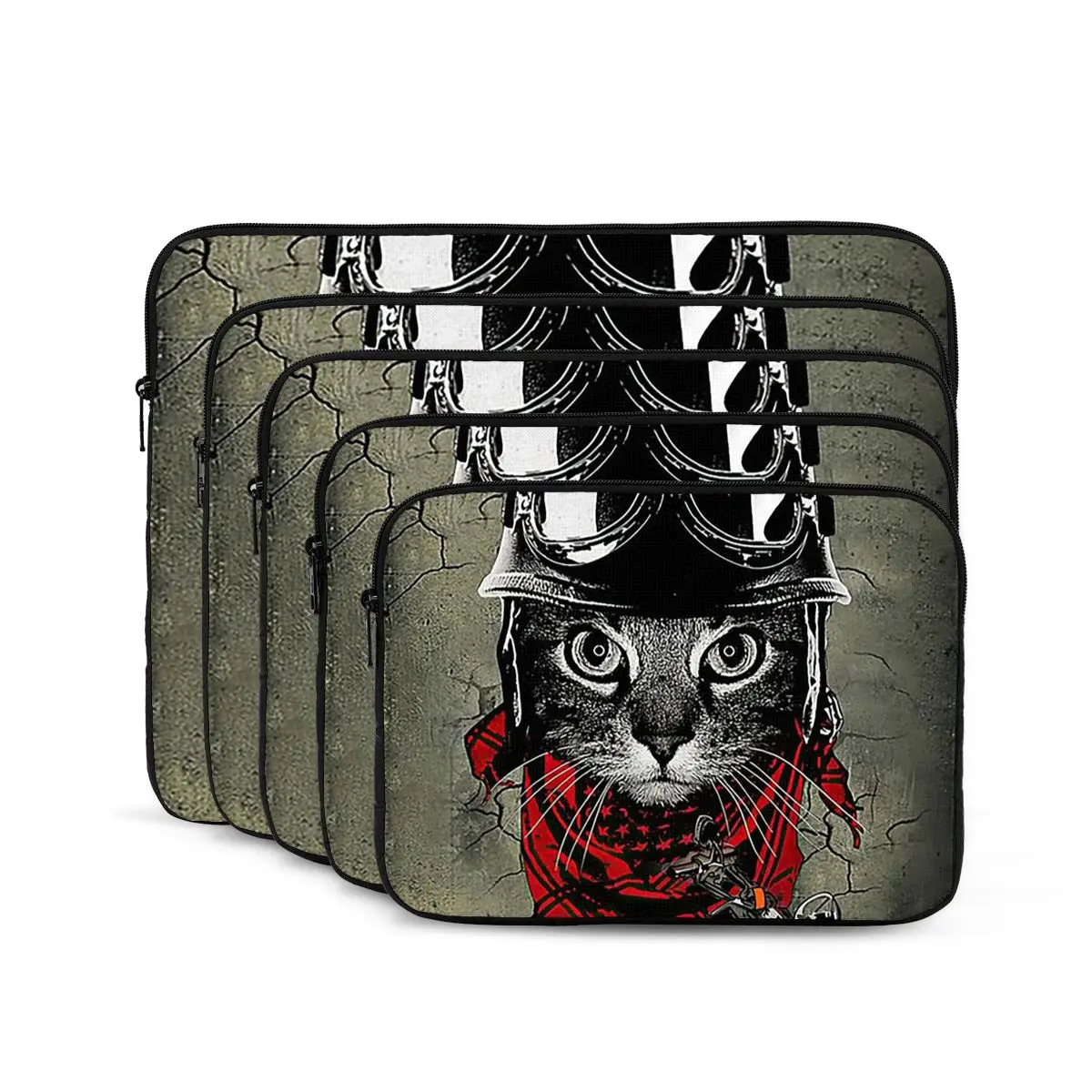 

Easily Distracted By Cats And Motorcycles Cat Biker Notebook Laptop Bag Case Pouch Cover Bag Tablet Shockproof Case Bag