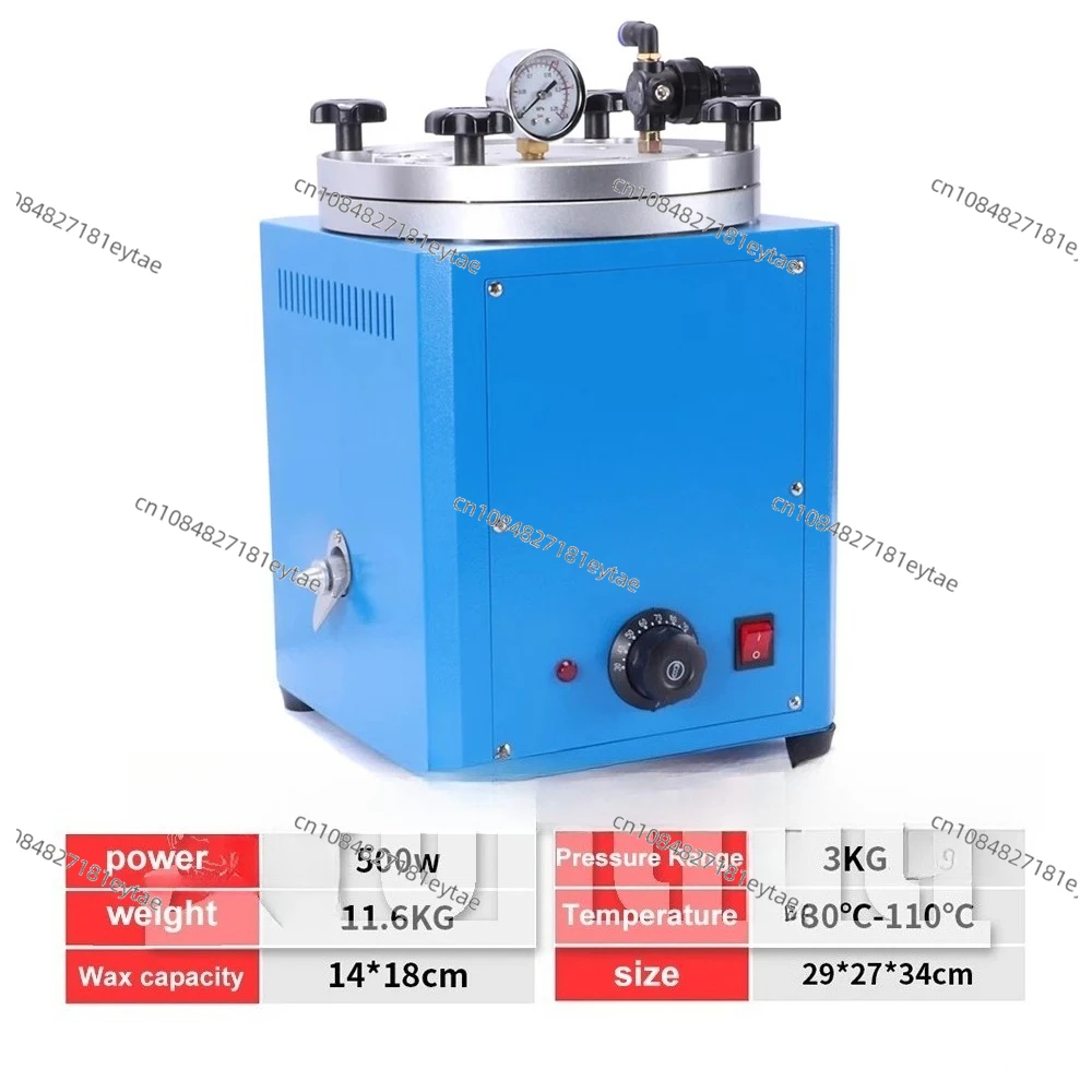 Digital Display Vacuum Wax Injector, Automatic Wax Injector for Jewelry Vacuum Casting Machine & Jewelry Making Equipment