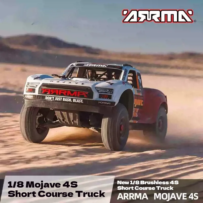 

Arrma Mojave 1/8 Desert Shortie RC Car 4S RTR Electric Off-Road Vehicle Perfect Birthday Gift For Boys Remote Control Model Toy