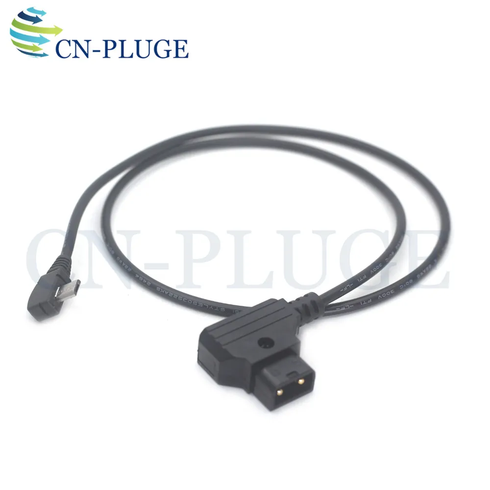 TILTA Nucleus-M Power Supply Cable V Port Battery, DTAP to Micro USB Interface Conversion Cable