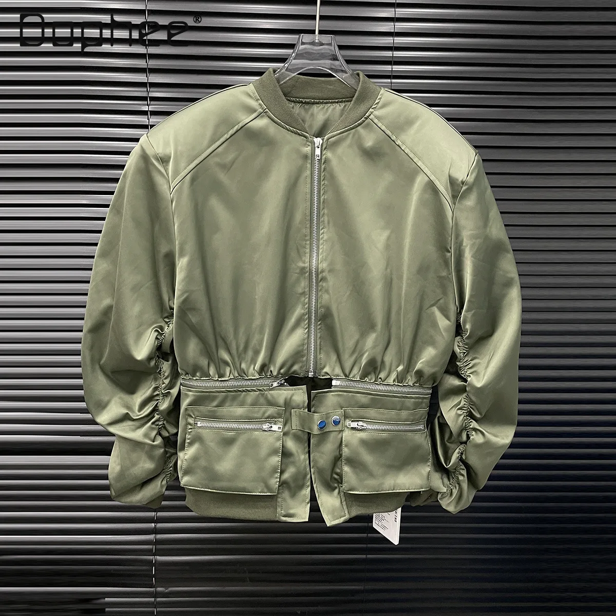 2025 Autumn New Trend Detachable Short Baseball Jacket for Women Street Style Personality Hot Girl Fashion Casual Loose Jackets
