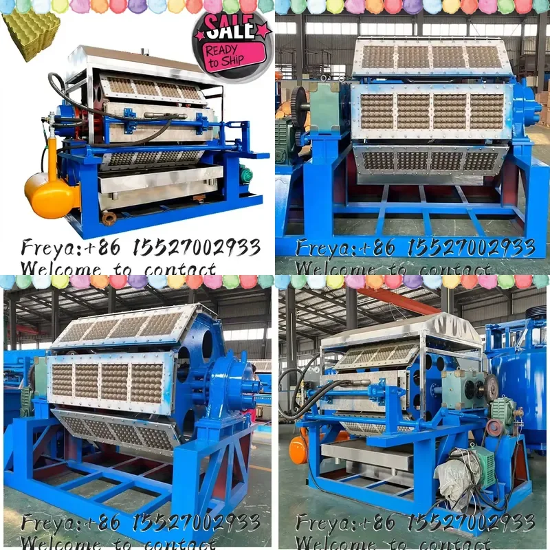 Customizable Air-dried Tray Forming Machine PLC Motor Core Full-automatic High-speed Production Line (1000-7000pcs/h)