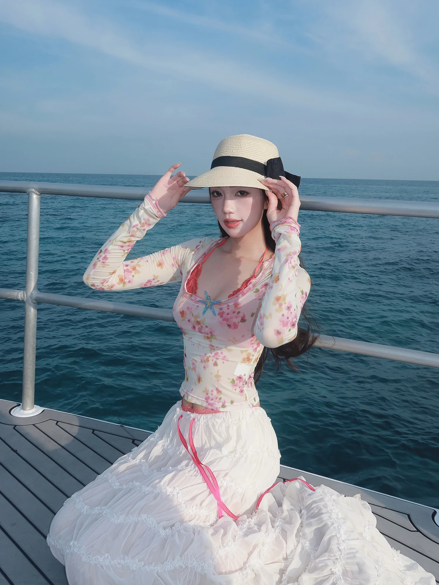 

Новая женская юбка-кейк средней длины в стиле ретро, оригинальный дизайн, весна-лето, для модных девушек